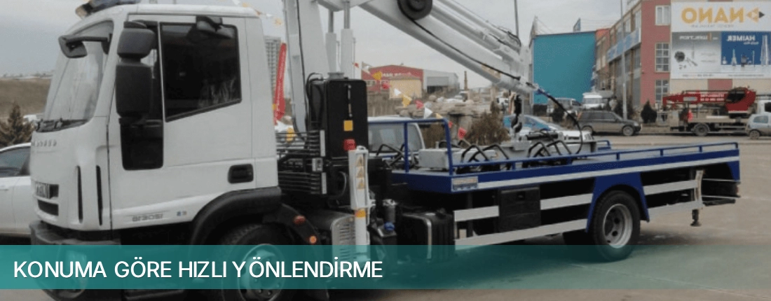 2. Sanayi İlçemi Konuma Göre Hızlı Yönlendirme